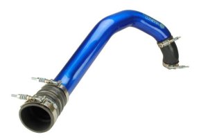 Ford F-250 Intercooler Pipe - Hot Side - Sinister Diesel - Sinister Blue - `03-`07